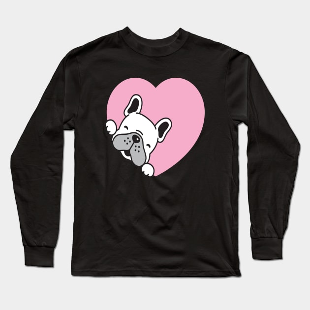 Cute little puppy wants to play with you Long Sleeve T-Shirt by Eskitus Fashion